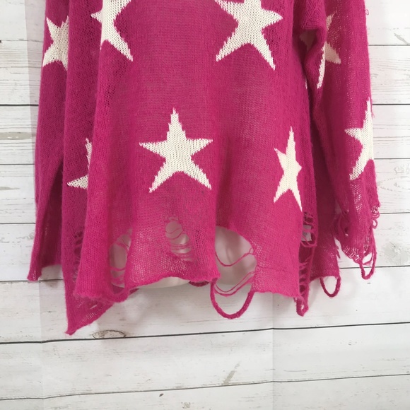 Wildfox Couture Seeing Starts Lennon Sweater Sz XS - Picture 3 of 6